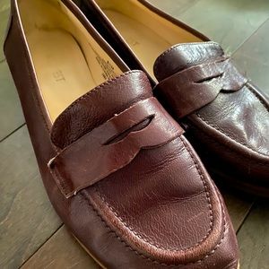 SOLD— Nine West Maroon Loafers